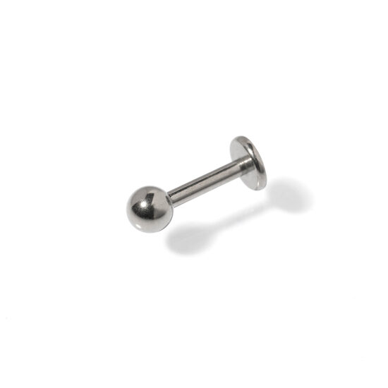 Piercing - silver labret (5 pcs)